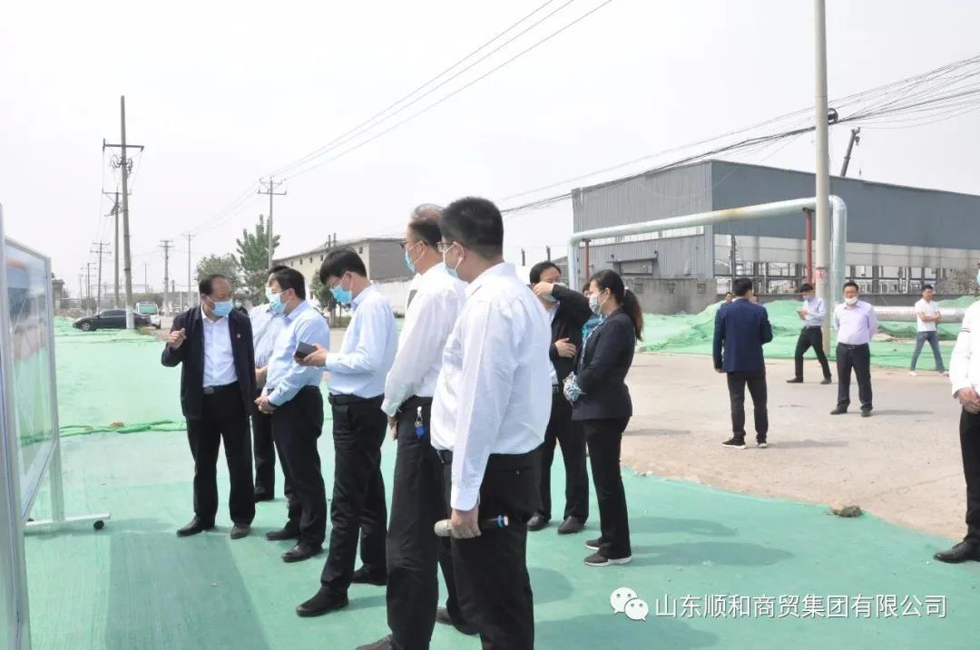 市政府副市長常紅軍到商貿(mào)服務(wù)型國家物流樞紐山東順和國際智慧物流園項目現(xiàn)場調(diào)研督導(dǎo)
