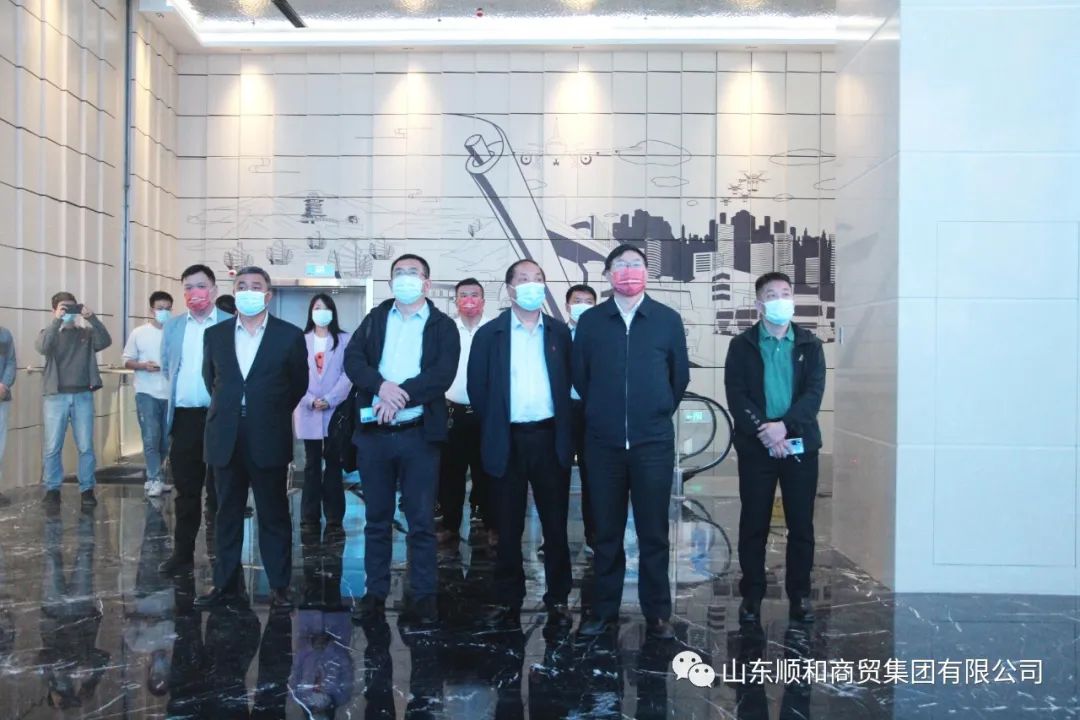 國家發改委綜合運輸研究所主任王彥慶一行蒞臨中國物流之都展覽館參觀考察