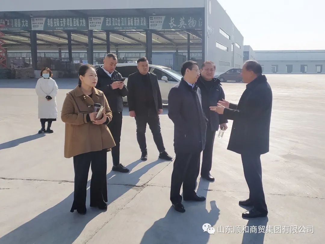 臨沂商城管委會一行到順和國際智慧園參觀調研