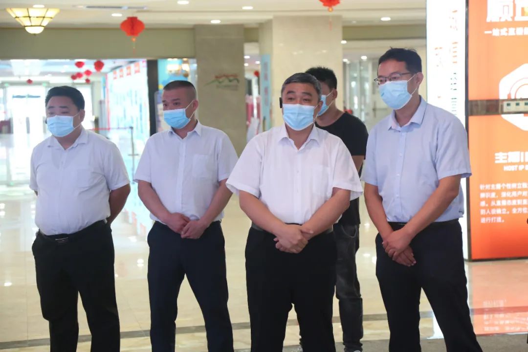 蘭陵縣自然資源和規(guī)劃局黨組書記徐啟飛一行蒞臨順和集團參觀調(diào)研