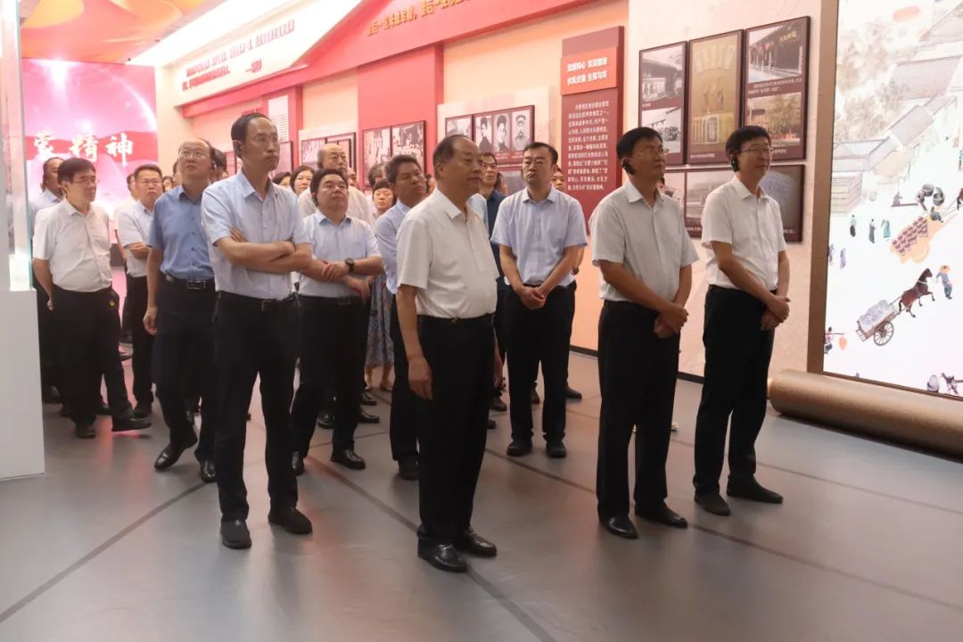 山東省交通廳副廳長張玉宏一行蒞臨順和國際智慧物流園